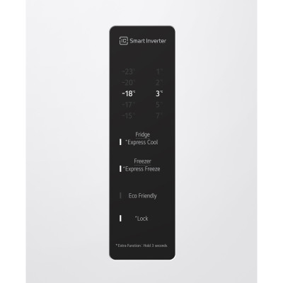 Холодильник із морозильною камерою LG GA-B509LQYL