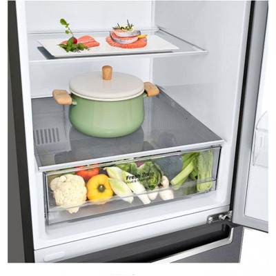 Холодильник із морозильною камерою LG GA-B509SLSM