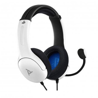 Комп'ютерна гарнітура PDP Gaming LVL40 Wired Stereo Gaming Headset White