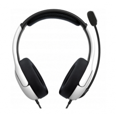 Комп'ютерна гарнітура PDP Gaming LVL40 Wired Stereo Gaming Headset White