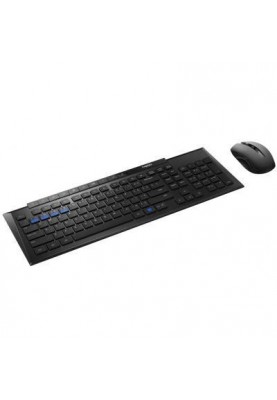 Комплект (клавіатура + миша) RAPOO 8200M Wireless Black