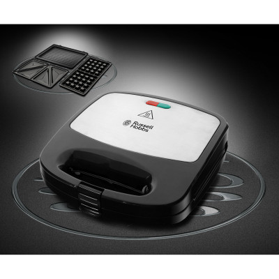 Мультимейкер (вафельниця-бутербродниця-гриль) Russell Hobbs Fiesta 3-in-1 24540-56