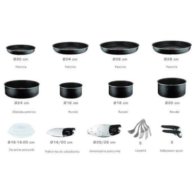 Набір каструль та сковорідок Tefal Ingenio Essential (L2009702)