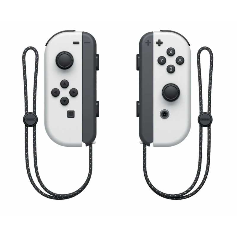 Портативна ігрова приставка Nintendo Switch OLED with White Joy-Con