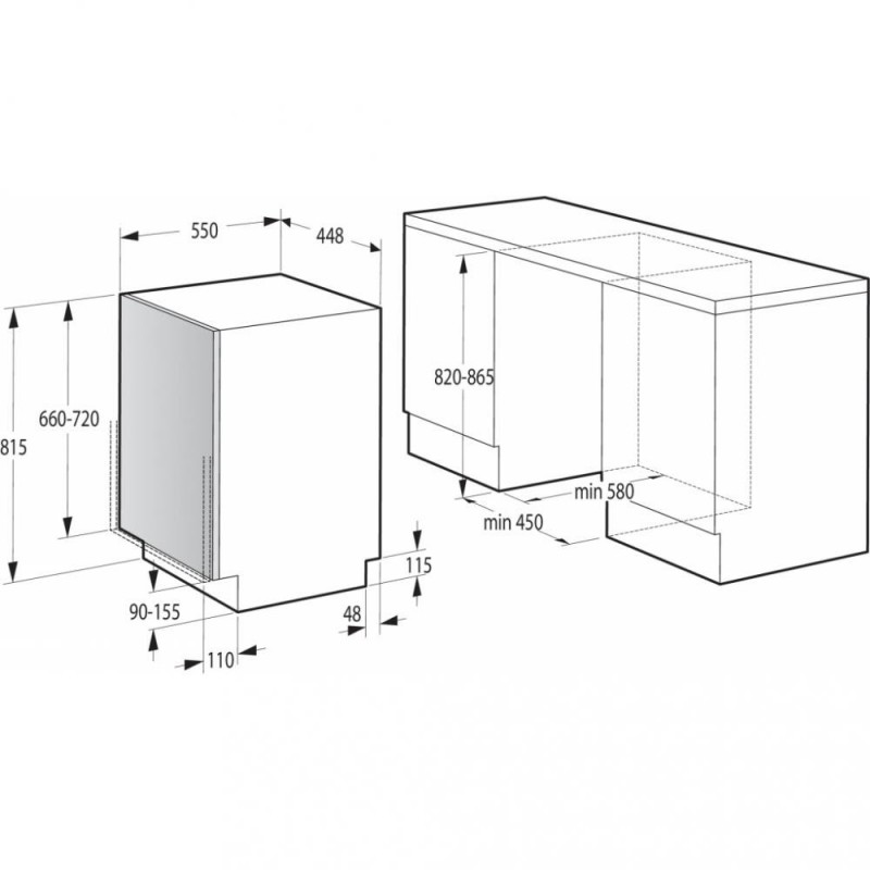 Посудомийна машина Gorenje GV572D10