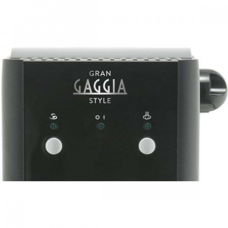 Рожкова кавоварка еспресо Gaggia Gran Style Black (RI8423/11)