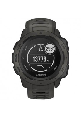 Смарт-годинник Garmin Instinct Graphite (010-02064-00)