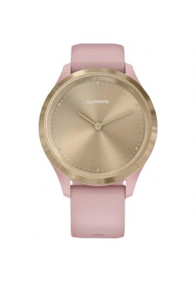 Смарт-годинник Garmin Vivomove 3s Light Gold Stainless Steel Bezel w. Dust Rose and Silicone B. (010-02238-01)