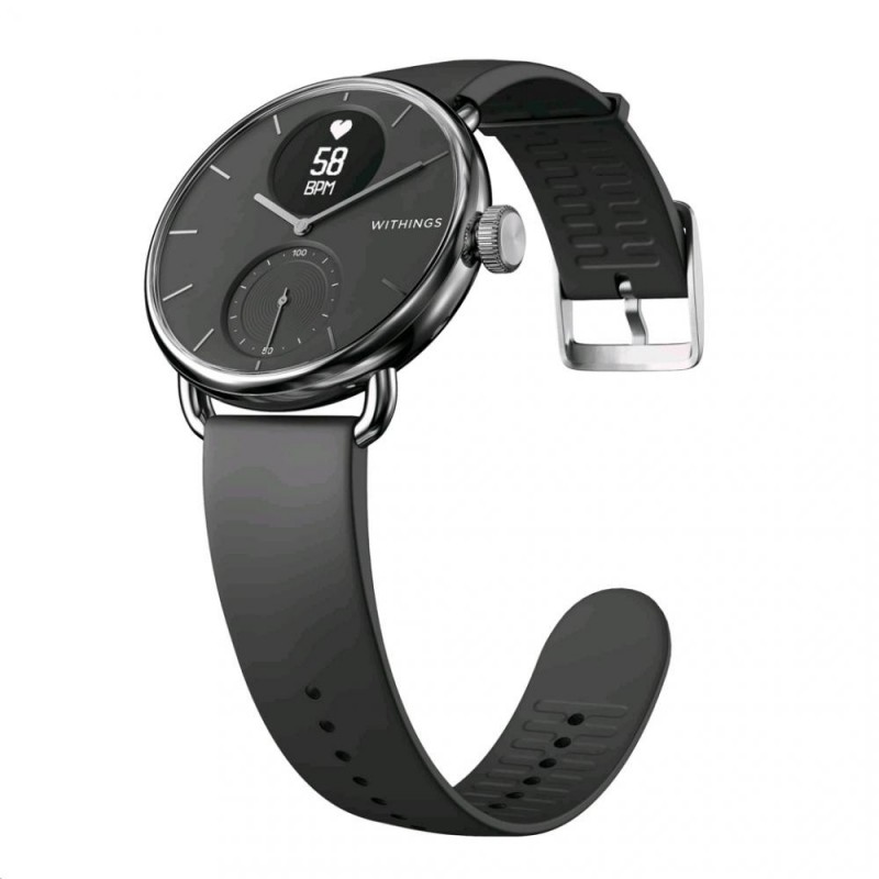 Смарт-годинник Withings ScanWatch 38mm Black