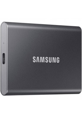 SSD накопичувач Samsung T7 2 TB Titan Gray (MU-PC2T0T)