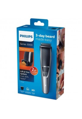 Тример для бороди та вусів Philips Beardtrimmer Series 3000 BT3216/14