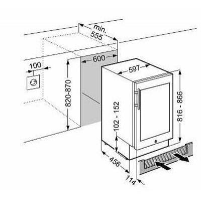 Винна шафа Liebherr UWTes 1672 Винна шафа Liebherr UWTes 1672