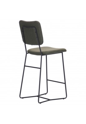Барний стілець Art Metal Furniture Alphabet F black/olive (545714)