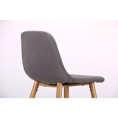 Барний стілець Art Metal Furniture Marengo, бук/сірий (521025)