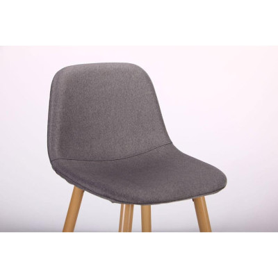 Барний стілець Art Metal Furniture Marengo, бук/сірий (521025)