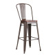 Барний стілець Art Metal Furniture Ozzy, кава (521115)