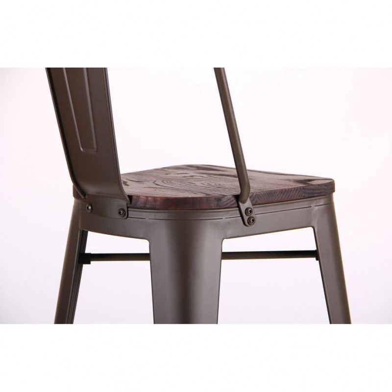 Барний стілець Art Metal Furniture Ozzy, кава (521115)