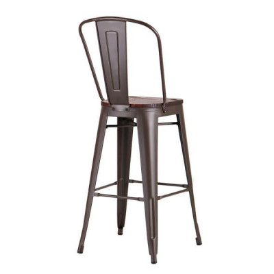 Барний стілець Art Metal Furniture Ozzy, кава (521115)