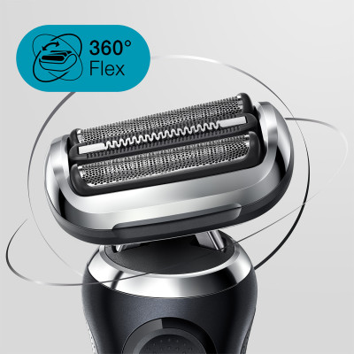 Електробритва чоловіча Braun Series 7360 Flex Wet&Dry 70-N7200cc