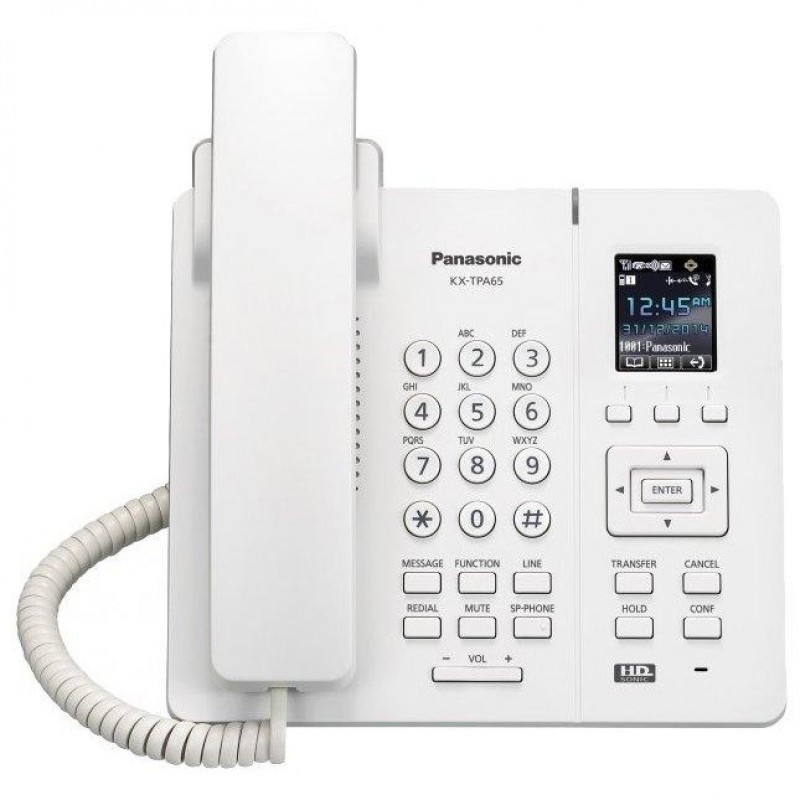 IP-телефон Panasonic KX-TPA65RU White