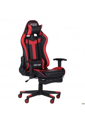 Комп'ютерне крісло для геймера Art Metal Furniture VR Racer Dexter Grindor чорний/червоний (546481)