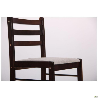 Комплект (нескладний стіл + 4 стільці) Art Metal Furniture Брауні темний шоколад/латте (521379)