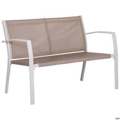 Комплект садових меблів Art Metal Furniture Camaron димчастий білий/бежевий (521838)