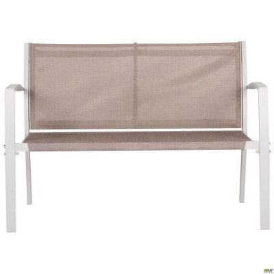 Комплект садових меблів Art Metal Furniture Camaron димчастий білий/бежевий (521838)