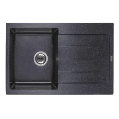 Кухонна мийка Ventolux STELLA (SPACE BLACK) 765x485x200