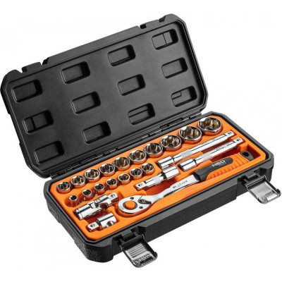 Набір торцевих головок з тріскачкою NEO Tools 08-694 Набір торцевих головок з тріскачкою NEO Tools 08-694