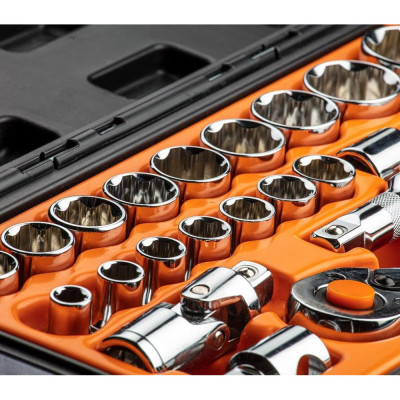 Набір торцевих головок з тріскачкою NEO Tools 08-694 Набір торцевих головок з тріскачкою NEO Tools 08-694