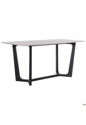 Нерозкладний стіл Art Metal Furniture Blake black/ceramics Lazio gray (547055)