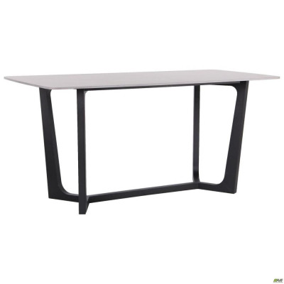 Нерозкладний стіл Art Metal Furniture Blake black/ceramics Lazio gray (547055)
