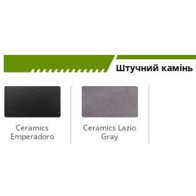 Нерозкладний стіл Art Metal Furniture Blake black/ceramics Lazio gray (547055)