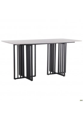 Нерозкладний стіл Art Metal Furniture Fellon black / ceramics Coastal gray (547057)