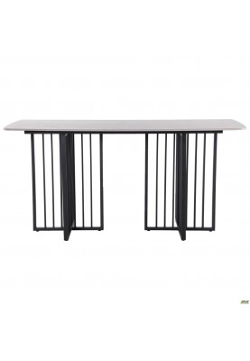 Нерозкладний стіл Art Metal Furniture Fellon black / ceramics Coastal gray (547057)