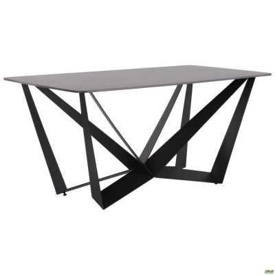 Нерозкладний стіл Art Metal Furniture William black / ceramics Emperadoro (547059)