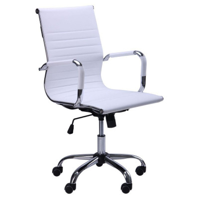 Офісне крісло для персоналу Art Metal Furniture Slim LB XH-632B білий (512064)