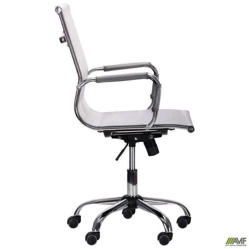Офісне крісло для персоналу Art Metal Furniture Slim Net LB XH-633B сірий (521220)
