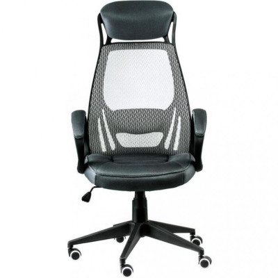 Крісло для персоналу Special4You Briz black/grey (E4909)