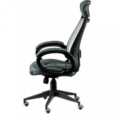 Крісло для персоналу Special4You Briz black/grey (E4909)