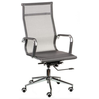 Крісло для персоналу Special4You Solano mesh grey (E6033)