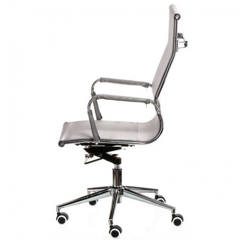 Крісло для персоналу Special4You Solano mesh grey (E6033)