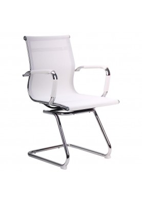 Офісне крісло для відвідувачів Art Metal Furniture Slim Net CF XH-633C білий (513581)
