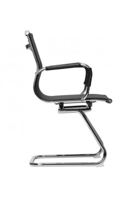 Офісне крісло для відвідувачів Art Metal Furniture Slim Net CF XH-633C чорний (513263)