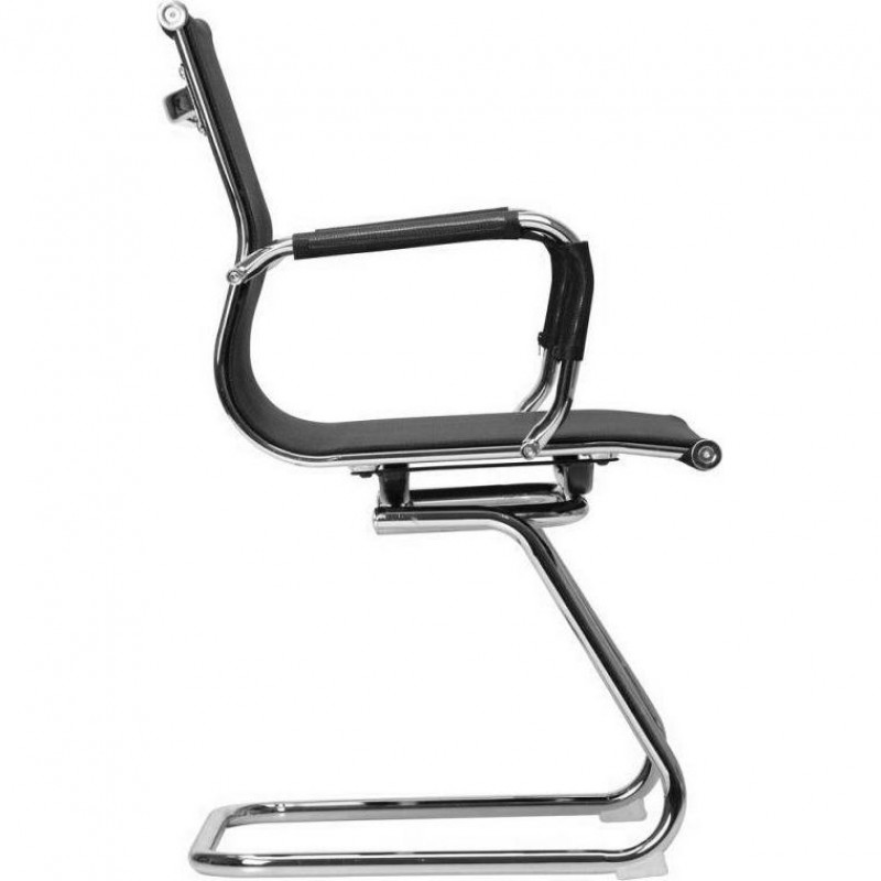 Офісне крісло для відвідувачів Art Metal Furniture Slim Net CF XH-633C чорний (513263)