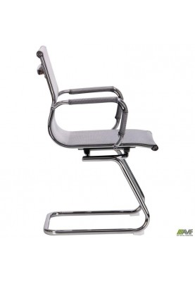 Офісне крісло для відвідувачів Art Metal Furniture Slim Net CF XH-633C сірий (521221)