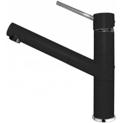 Змішувач для кухонного миття Elleci Reno black 86