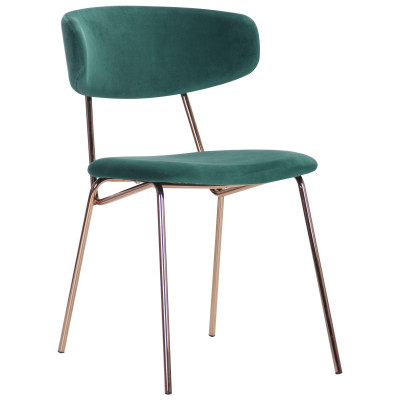 Стілець Art Metal Furniture Alphabet B gold/dark green (545706)