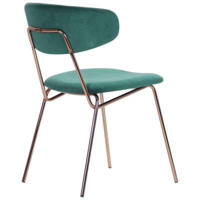 Стілець Art Metal Furniture Alphabet B gold/dark green (545706)